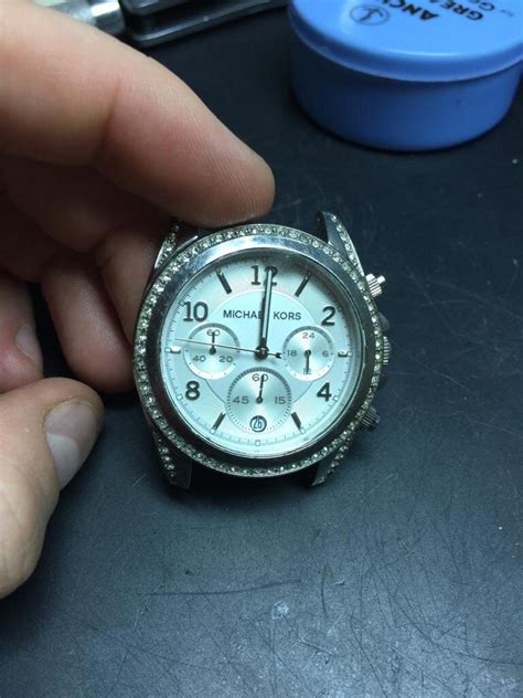 Michael Kors Watch glass cleaning 